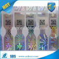 Folhas de etiqueta de holograma, selo de etiqueta de holograma redondo personalizado para caixas